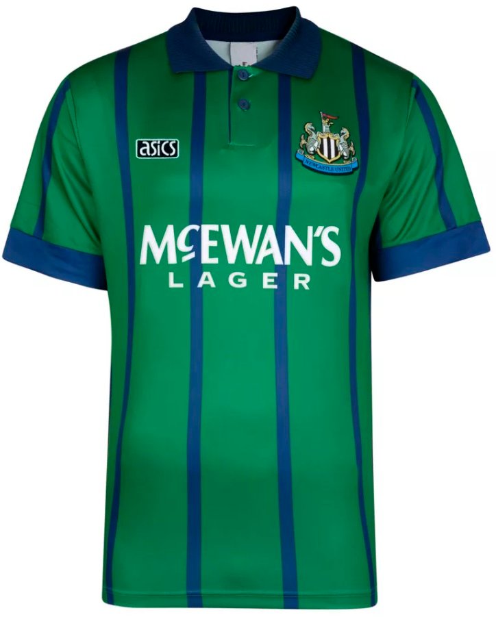 Camisa Retro Asics NewCastlle United 1994 1995 II jogador